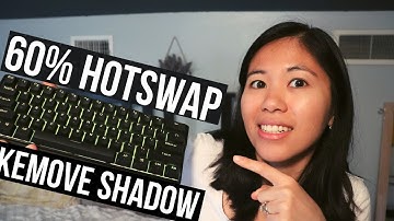 60% Hotswappable Keyboard Under $100: Kemove DK61 Shadow Mechanical Keyboard Review