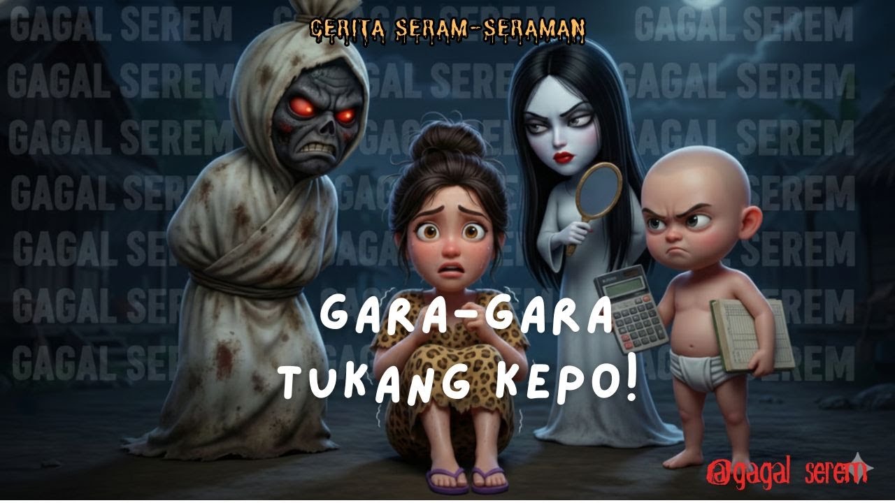 Gara-Gara Tukang Kepo… Acil Cinta Jadi Sasaran Hantu Nyebelin!