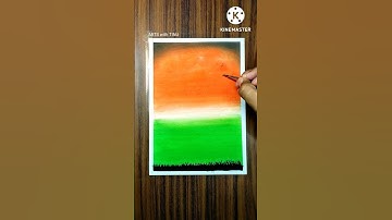 Independence Day Drawing ! Step by Step | 15th August Indian Flag Drawing!