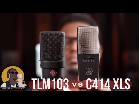 Neumann TLM103 vs AKG C414 XLS - Lead Male Vocals (Versus Video)