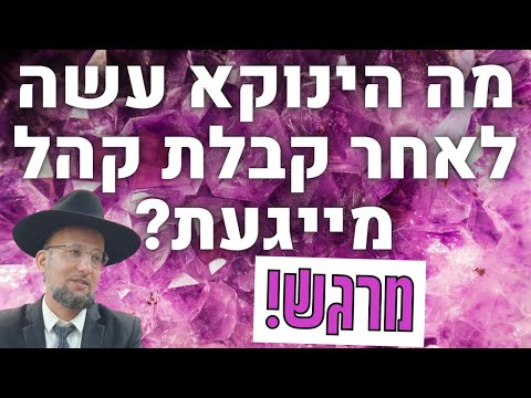 מה הינוקא עשה לאחר קבלת קהל מייגעת? סיפור מרגש על הינוקא מאת הגאון הרב יחזקאל צמח שליט"א