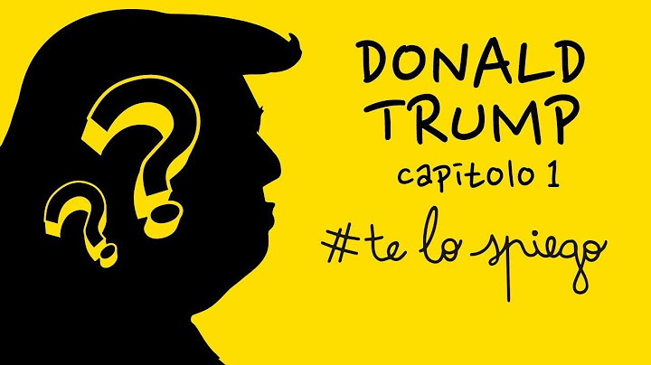 CHI È DONALD TRUMP? #TELOSPIEGO! - Capitolo 1
