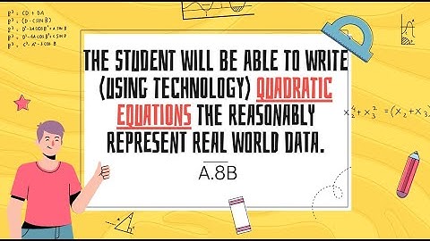 Quadratric Regression Using Desmos
