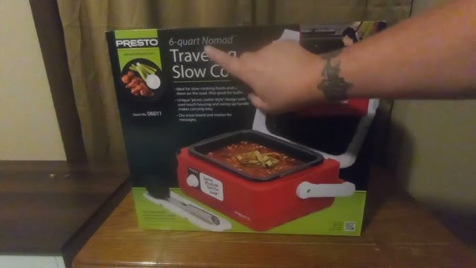 The Ultimate Slow Cooker For Travel- Presto Nomad Review 