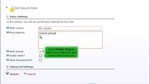 How to manage security roles in DotNetNuke