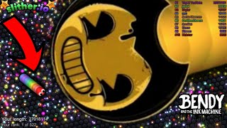Slither.io A.I. Bendy Vs Pro Snake - New Skin Release - Slitherio Vip Best Gameplay - Infinity Score screenshot 4