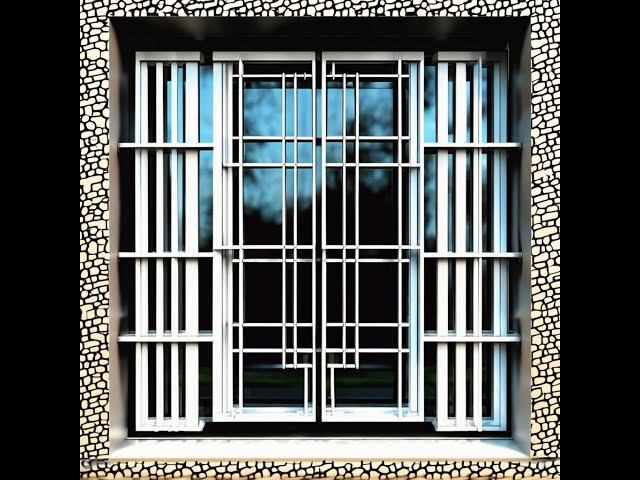 100 Modern Window Grill Designs to Elevate Your Home - Latest