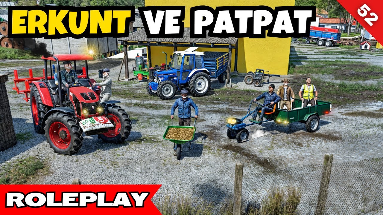 DAĞDA KURT TARLADA ERKUNT | KÖYE PATPAT GELDİ | FS 22 GERÇEK HAYAT | MEDRP ANKARA | S3 B52