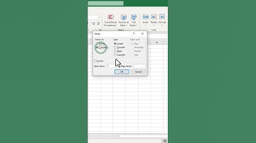 Serienummer aanmaken met Fill Series in Excel #Serial #exceltricks