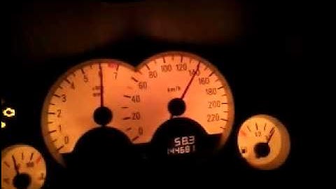 Corsa C Ute with Z20LET & F23 transplant   in gear acceleration