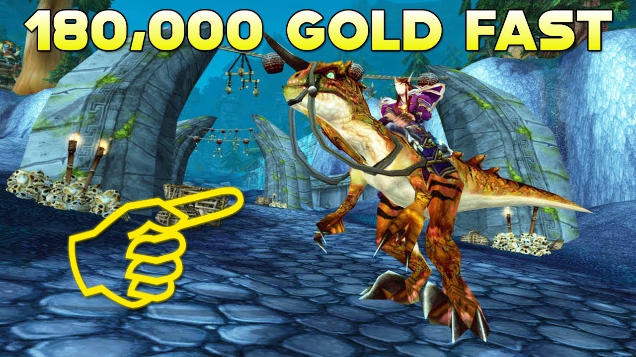 World Of Warcraft Gold Farm 180,000 GOLD FAST