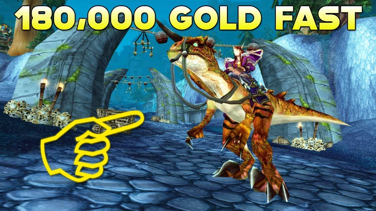 World Of Warcraft Gold Farm 180,000 GOLD FAST 