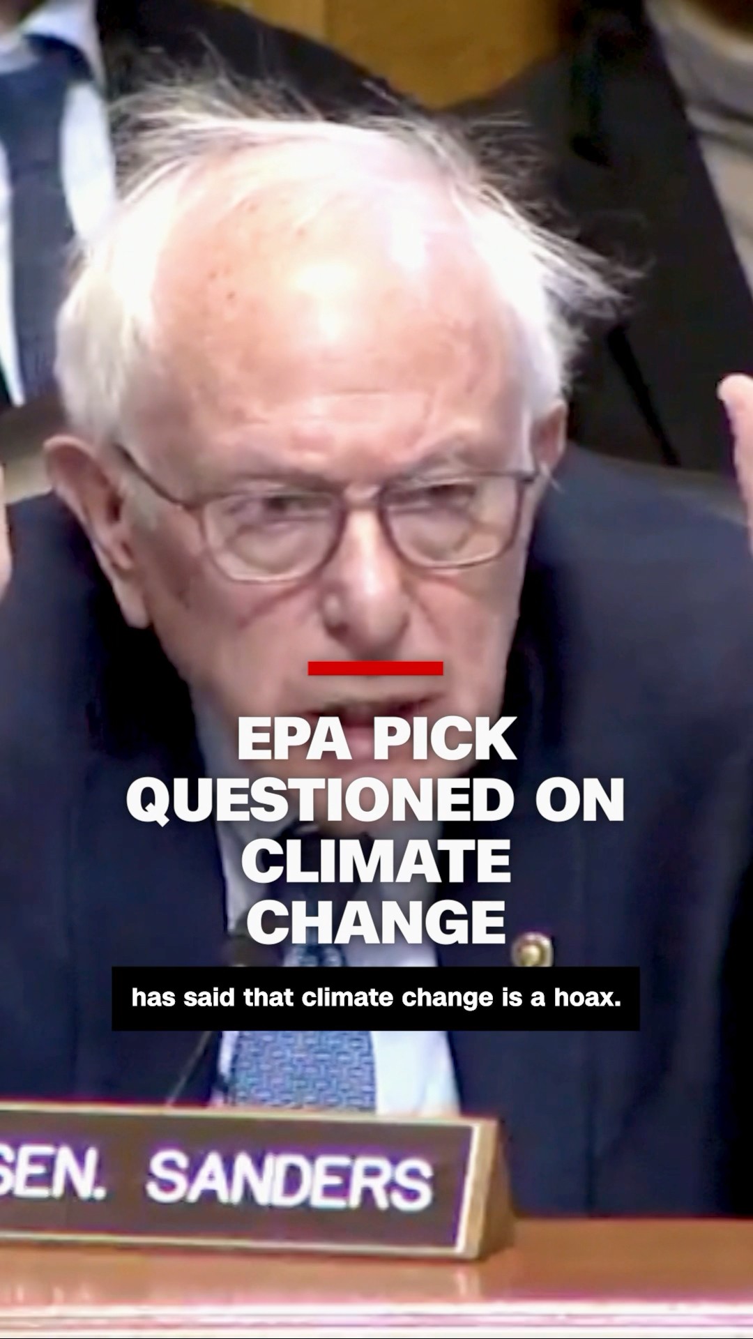 EPA pick questioned on climate change