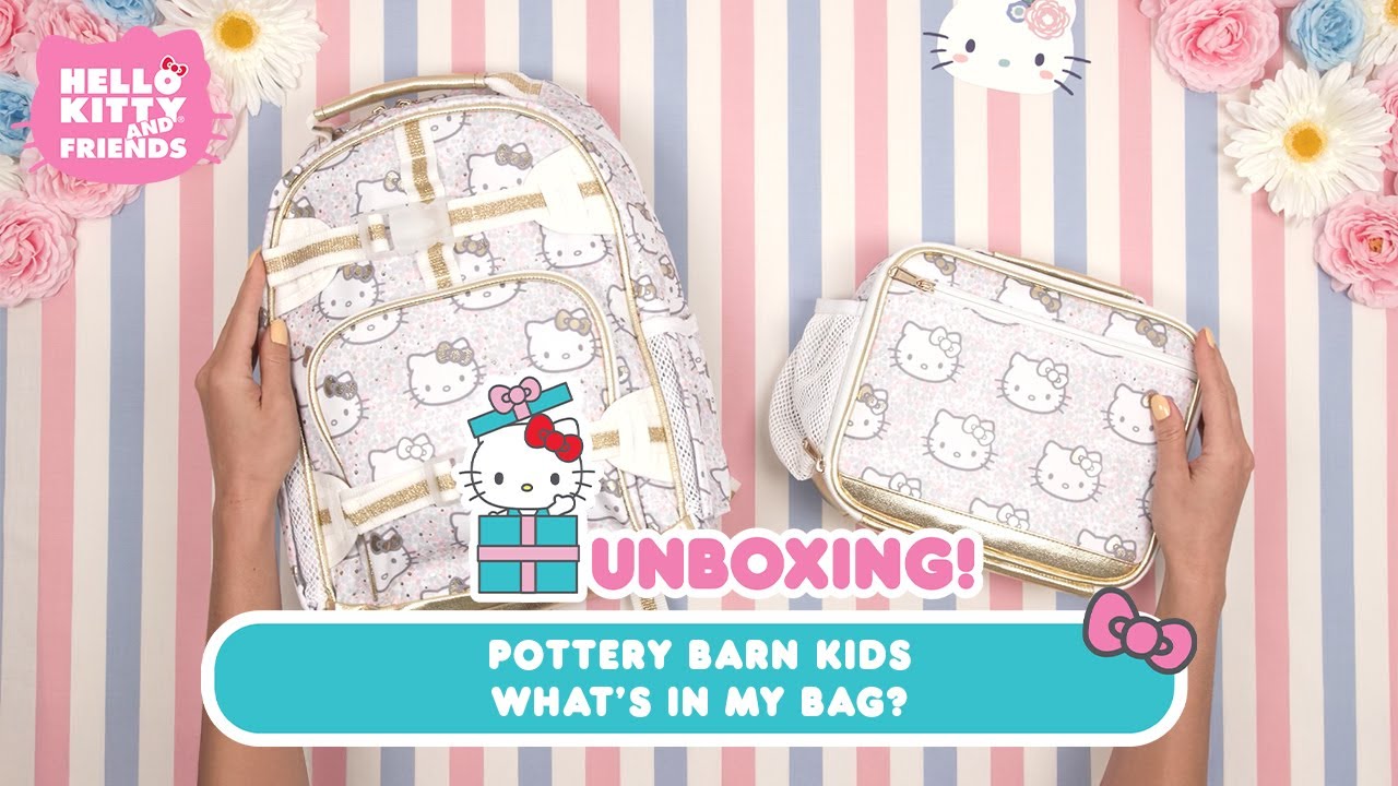 Hello Kitty x Pottery Barn Kids - What’s in my bag? | Hello Kitty Unboxing