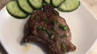 Стейк из свинины на сковороде/ОЧЕНЬ ВКУСНЫЙ И ПРОСТОЙ РЕЦЕПТ