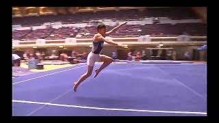 Logan Corley at Nationals in Ohio. Floor Routine