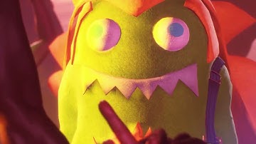 When your custom character is in a cutscene