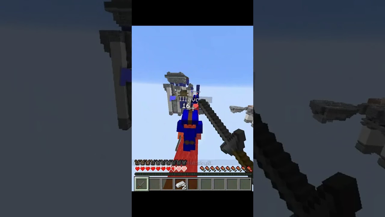 This Trap Ended Him Instantly 💥#minecraft #bedwars #cyborg