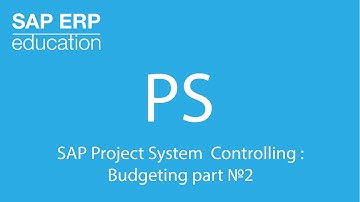 SAP Project System  Controlling : Budgeting part №2 the end