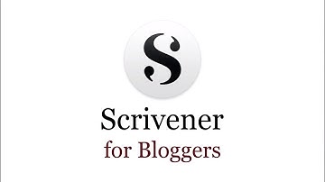 How To Use Scrivener for Publishing On Multiple Blogs
