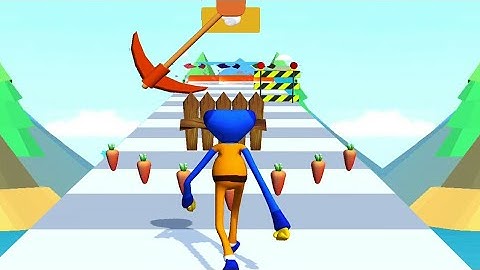 POPPY RUN 3D MAX LEVEL ALL LEVELS GAMEPLAY  WALKTHROUGH PART 38