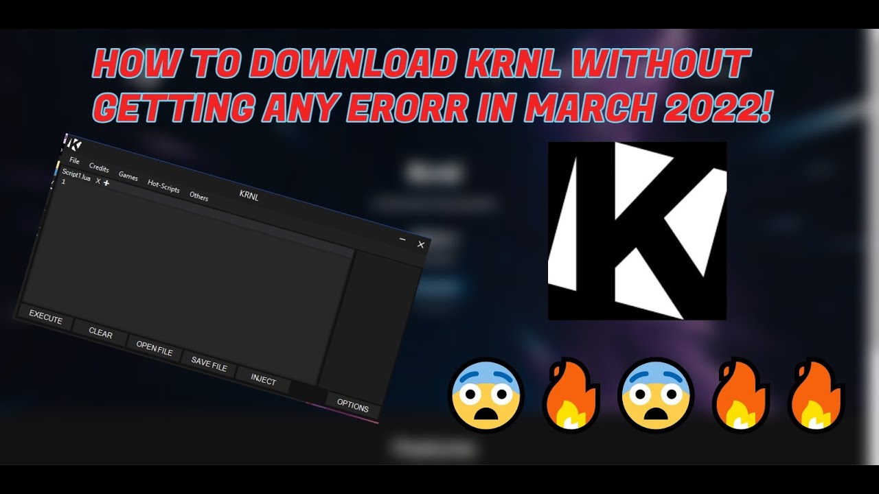 🔥HOW TO DOWNLOAD KRNL WITHOUT GETTING ANY ERRORS IN MARCH 2022!😨 