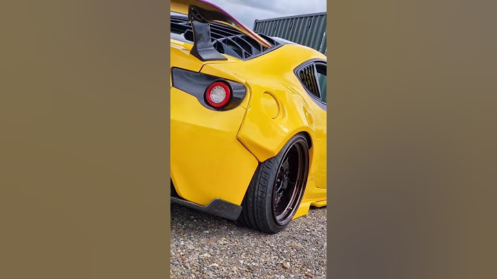 is the widebody bagged toyota gt86/brz SLOW? 🐌 🤔? #car #subscribe #carenthusiast #toyota #gt86