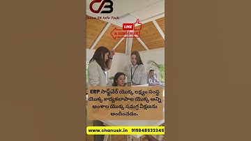 What Is ERP Software In Telugu? SAP FICO Online Training in Telugu -9848533345