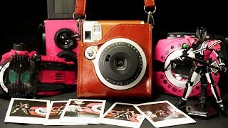 「門矢士のネオカメラ？」仮面ライダーディケイド  【FUJIFILM インスタントカメラ チェキ instax mini 90 ネオクラシック 】 Kamen Rider Decade