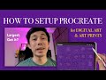 Setting Up Procreate For Digital Art (for your Art Prints and products on Print-on-Demand sites)