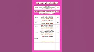 Cách Đăng Ký Gói Mạng 4G Viettel 0đ Mới – Xài Tiktok, YouTube Cả Ngày Miễn Phí! Duy Nhất Tháng Này!