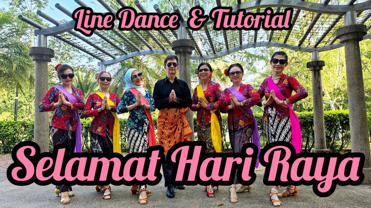 Selamat Hari Raya | Line Dance & Tutorial  | Beginner  | H&H Dance Group