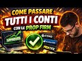 PROP FIRM : strategia completa per passare i conti (con operatività live)