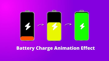 Pure CSS Battery Charging Animation | Add Battery Charge Animation Effect Using HTML and CSS