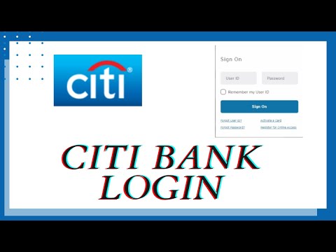 Citi Bank Sign In: How to Login Citi Bank on 2020? Citibank Online Login