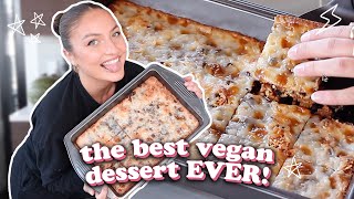 the best vegan hello dolly recipe OF ALL TIME! 