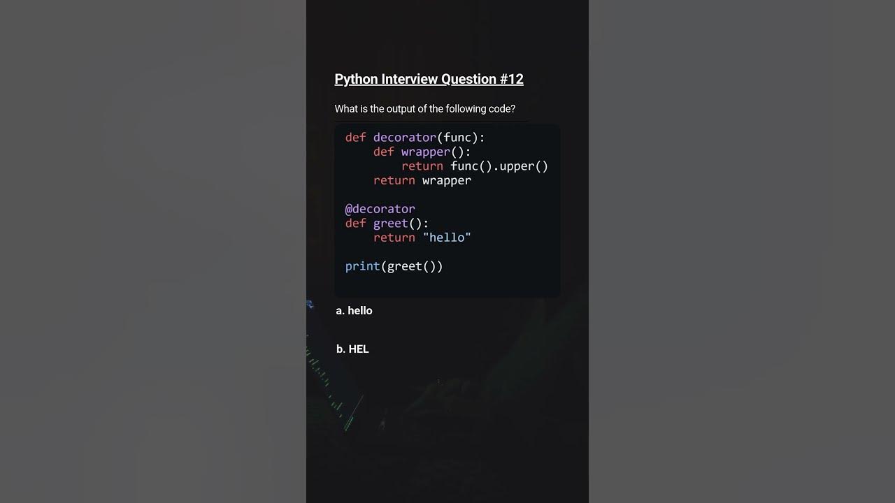 Python Decorators Explained with a Puzzle! 🎯 - YouTube