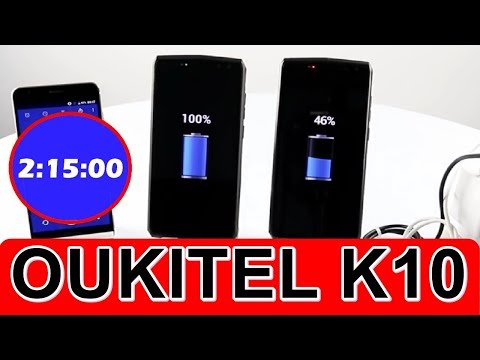 OUKITEL K10 ТЕСТ БАТАРЕИ НА 11000 mAh 2018| techno news