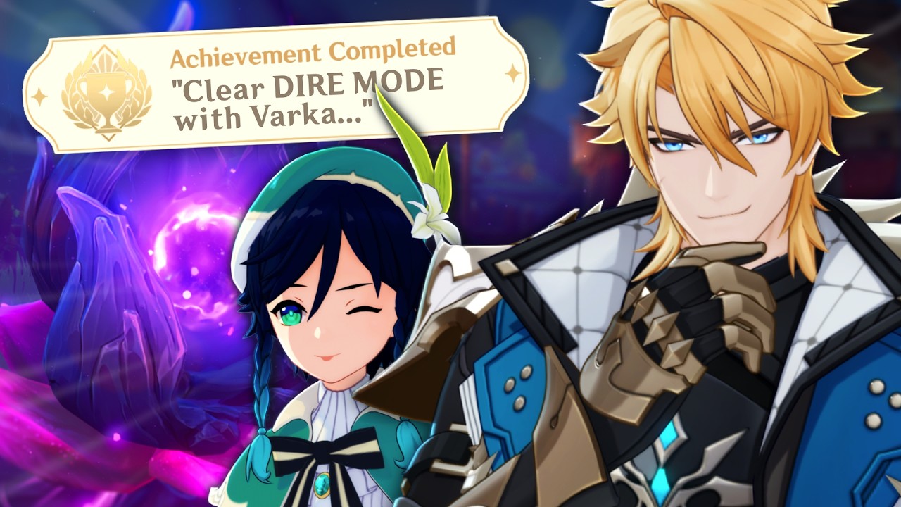 Trying To Clear DIRE Mode But My Characters Are NOT Meta | Genshin Impact