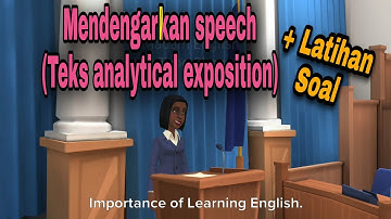 Listening Analytical Exposition Text