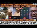 Hear their voice as everywhere burst moment tinubu and atiku conversation on peter obi leak