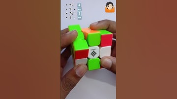 Dot Pattern in Just 4 moves😯#shorts#tipsandtricks#cube