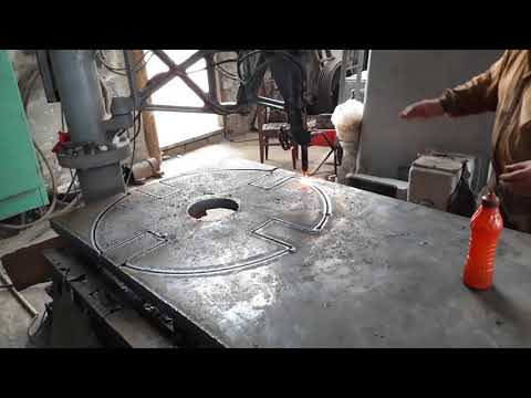 ლითონის ფურცელი სისქით 60მმ დაჭრა კოპირზე