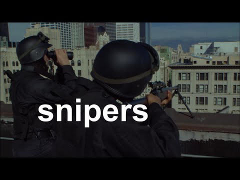 "Snipers" test for tv.checking tv for dynamics./тест для ТВ