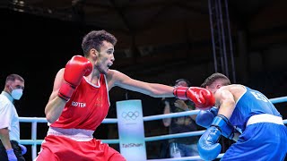 Billal Bennama (FRA) vs. Gabriel Escobar (ESP) European Olympic Qualifiers 2021 SF’s (52kg)