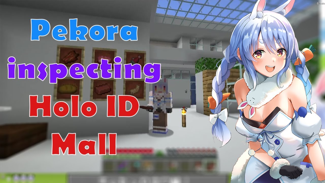 Pekora inspecting Holo ID Mall and find some Terrible thing, also she try to read Indonesia words!!!