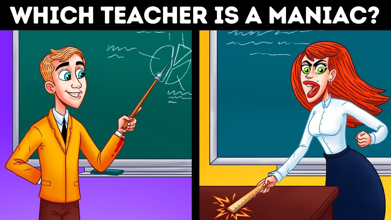 LOOK TWICE TO SOLVE THESE 17 EASY RIDDLES! - YouTube