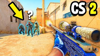 100% SATISFYING CS2 PLAYS!  COUNTER STRIKE 2 MOMENTS