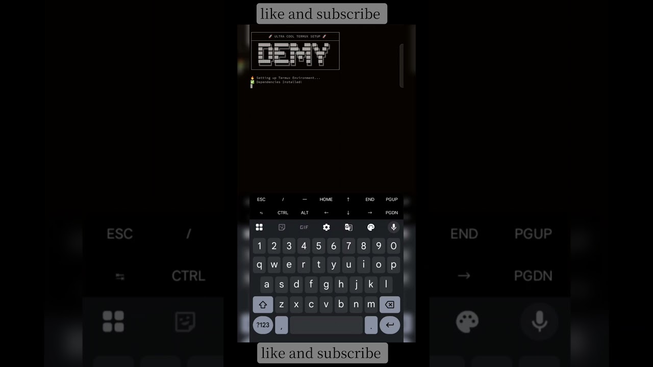 🔥 Cool Termux Setup | Hacker Style Banner & Custom Look 2025 🚀"