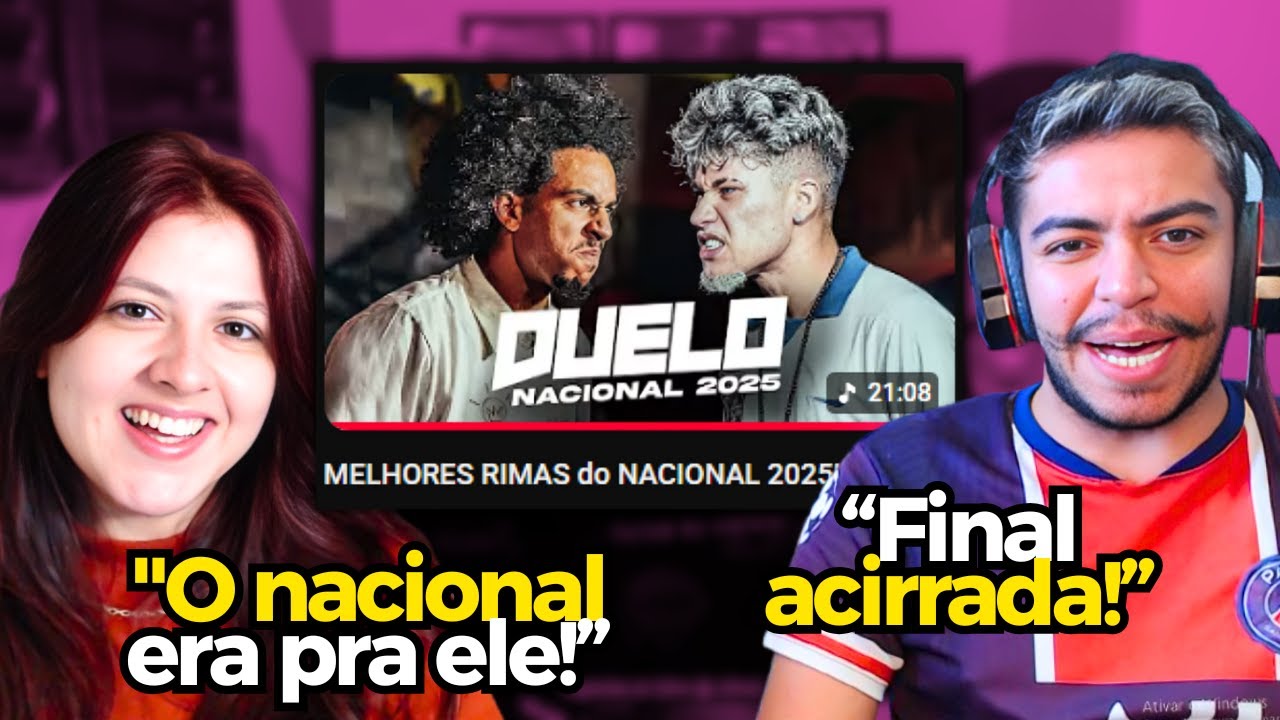 MELHORES RIMAS do NACIONAL 2025! | REACT - YouTube